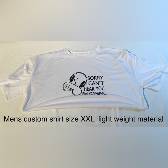 NWT BOUTIQUE POLYESTER GAMING SHIRT FOR MEN SIZE XXL - Picture 2 of 4